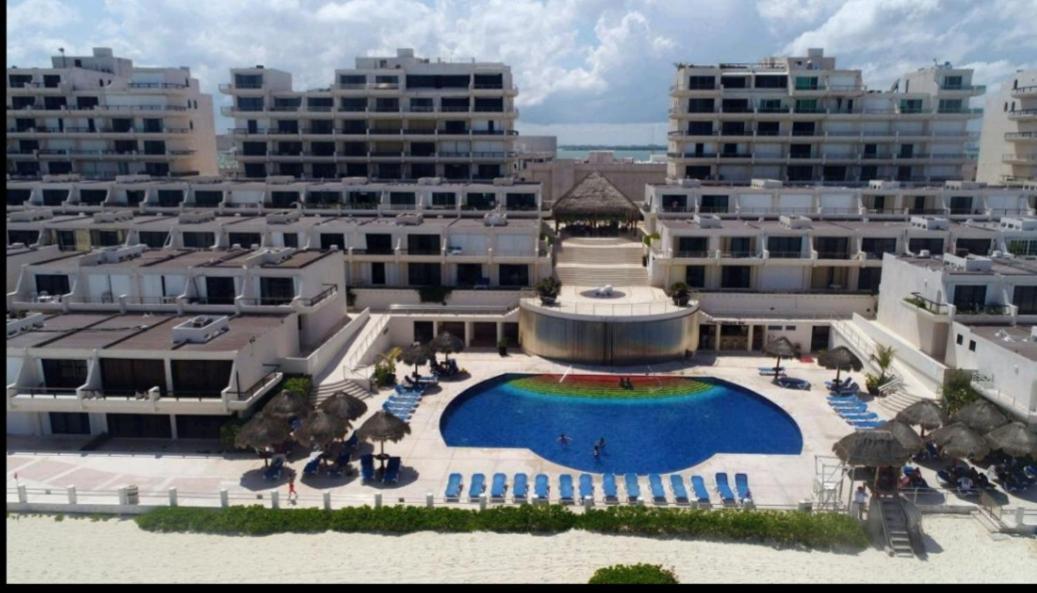 Marlin Turquesa Hospedaje A Pie De Playa Cancun Luaran gambar